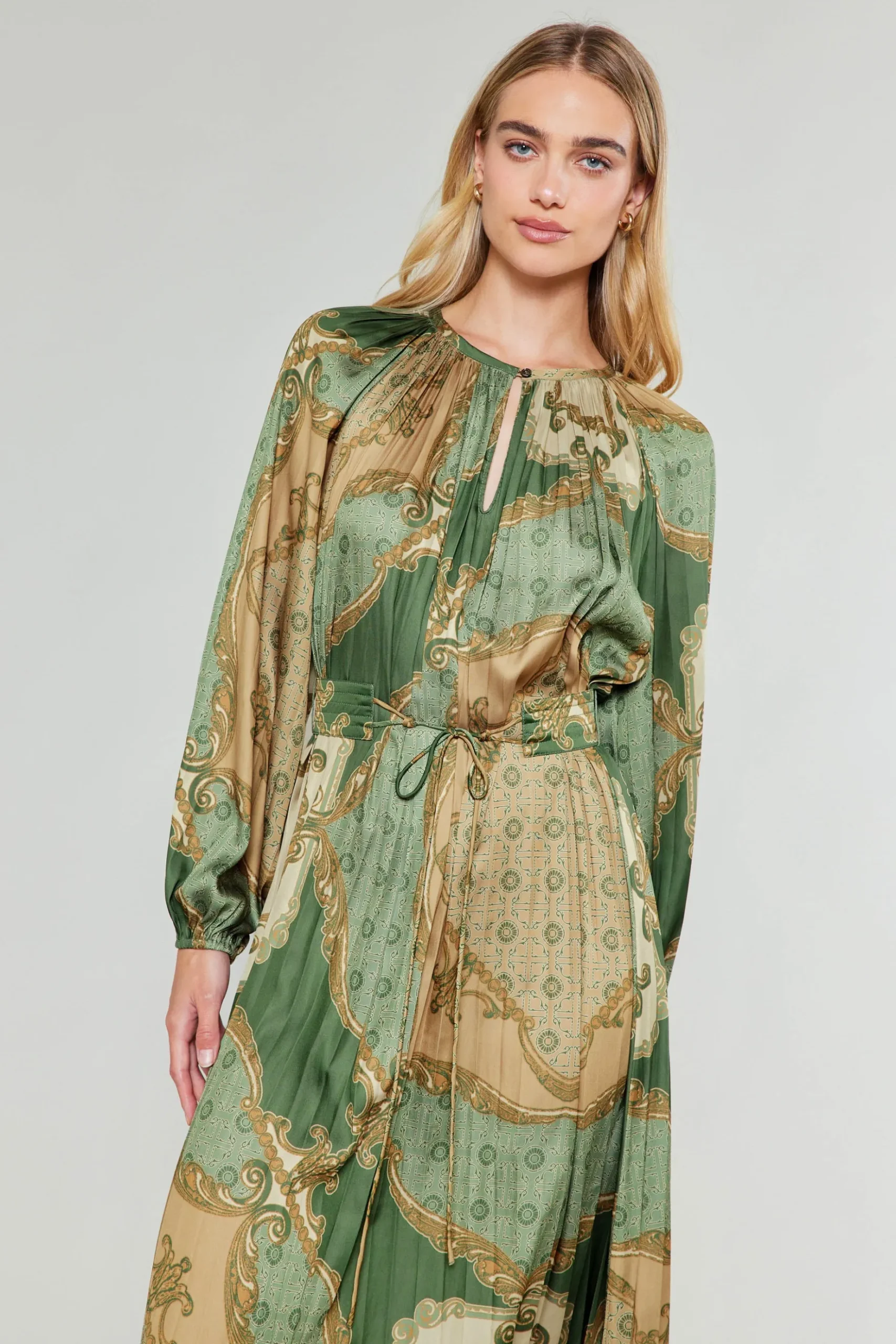 Current Air Adelaide Midi Dress OLIVEMLT New