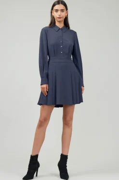 Current Air Arielle Mini Dress NAVY Discount