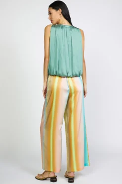 Current Air Bubble Hem Blouse SAGEGREEN Fashion