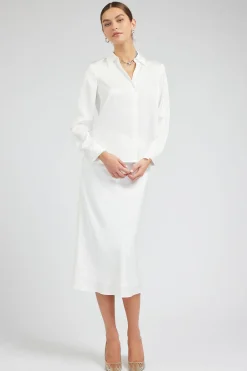 Current Air Buttonup Collared Shirt OFFWHITE Sale