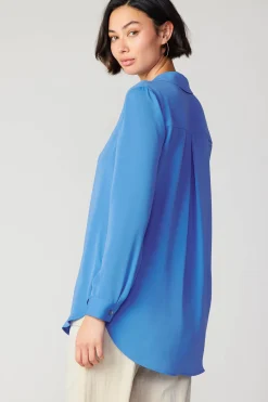 Current Air Collared Buttondown Shirt BLUE Discount