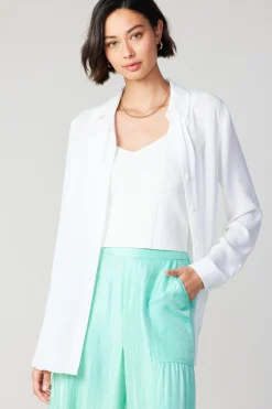 Current Air Collared Buttondown Shirt WHITE Best