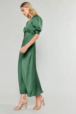 Current Air Diana Maxi Dress FORESTGREEN Fashion