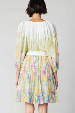 Current Air Gradient Floral Motif Mini Dress MULTI Online