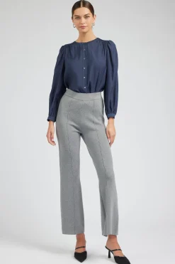 Current Air Knit High Waist Pants HEATHERGREY Sale