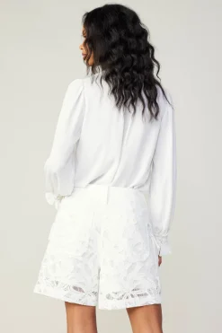 Current Air Lace Shorts WHITE Clearance
