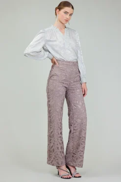 Current Air Lace Straight Pant TAUPEGREY Clearance