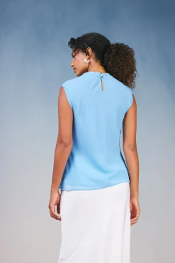 Current Air Layered Tank Top PASTELBLUE Hot