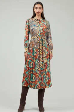 Current Air Mixed Print Shirt Dress MLT Clearance
