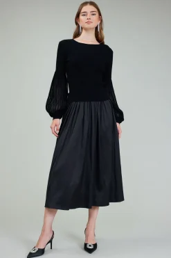 Current Air Nava Sweater Dress Set BLACK Sale