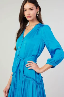 Current Air Nova Mini Dress BLUE New