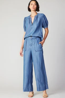 Current Air Pocket Cargo Pants CHAMBRAY Clearance