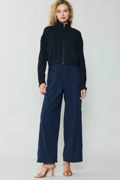 Current Air Shirred Sleeve Jacket BLACK Sale