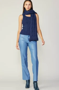 Current Air Sweater Shrug Top Set MIDNIGHTBLUE Sale