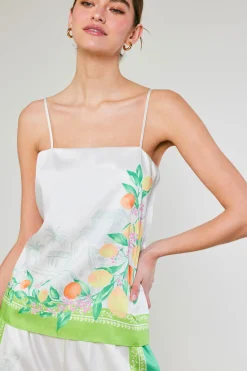 Current Air Tuscan Citrus Cami GREENLEMONGARDEN Fashion