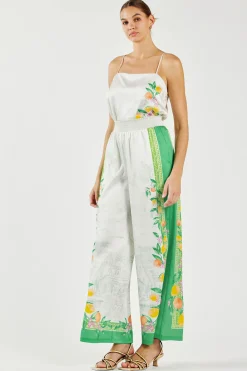 Current Air Tuscan Citrus Pants GREENLEMONGARDEN Hot