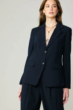 Current Air Welt Pocket Blazer NAVY Sale